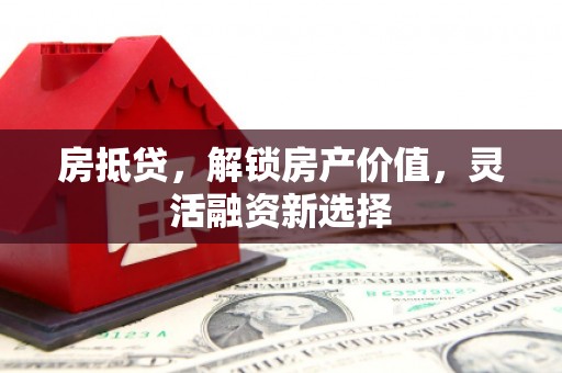 阳山房抵贷，解锁房产价值，灵活融资新选择