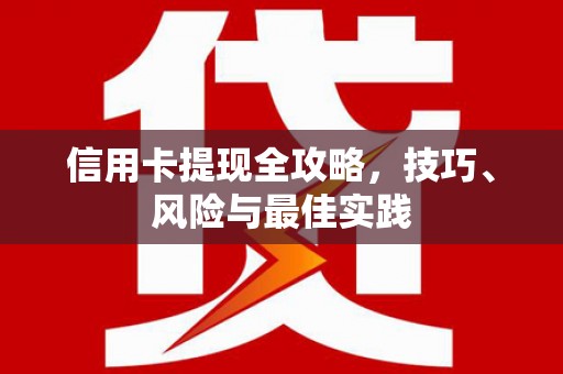 阳山信用卡提现全攻略，技巧、风险与最佳实践
