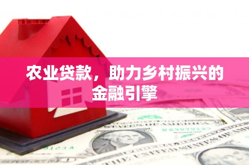阳山农业贷款，助力乡村振兴的金融引擎
