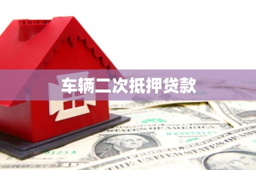 阳山车辆二次抵押贷款