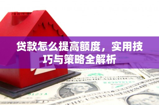 阳山贷款怎么提高额度，实用技巧与策略全解析