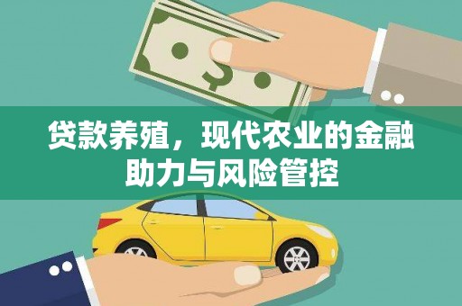 阳山贷款养殖，现代农业的金融助力与风险管控