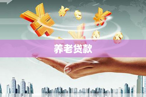 阳山养老贷款