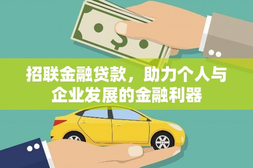 阳山招联金融贷款，助力个人与企业发展的金融利器