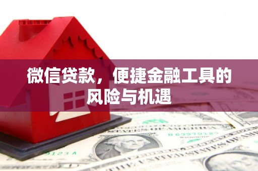 阳山微信贷款，便捷金融工具的风险与机遇