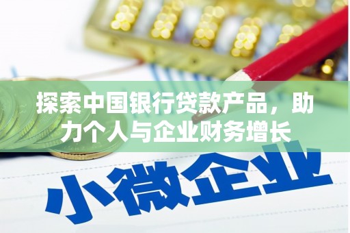 阳山探索中国银行贷款产品，助力个人与企业财务增长