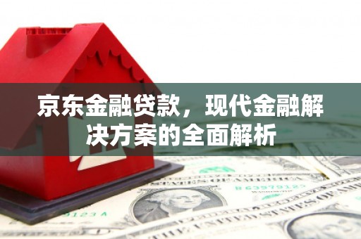 阳山京东金融贷款，现代金融解决方案的全面解析