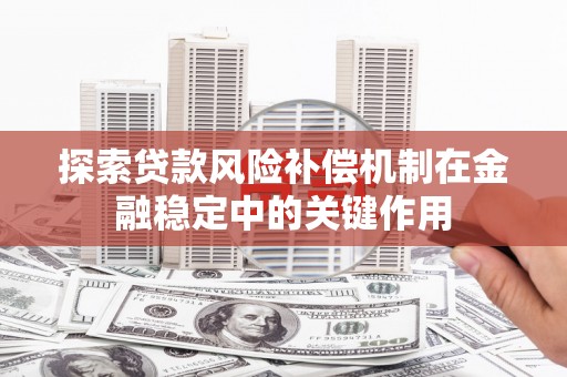 阳山探索贷款风险补偿机制在金融稳定中的关键作用