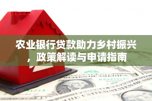 阳山农业银行贷款助力乡村振兴，政策解读与申请指南