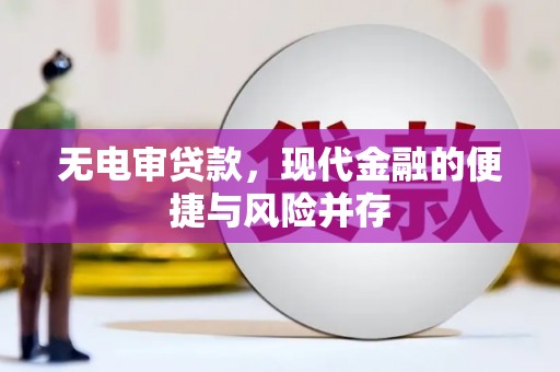 阳山无电审贷款，现代金融的便捷与风险并存