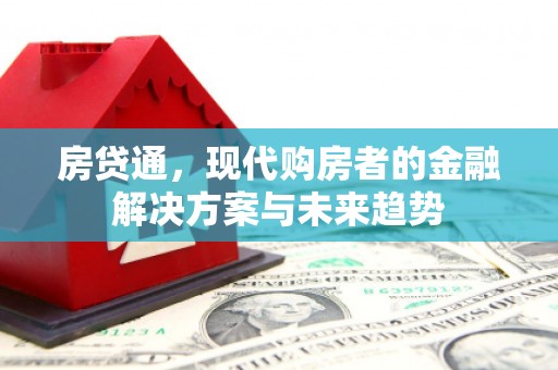 阳山房贷通，现代购房者的金融解决方案与未来趋势