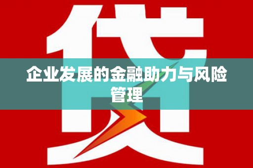 阳山企业发展的金融助力与风险管理