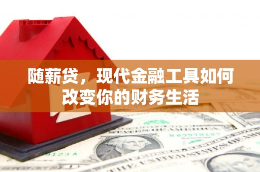 阳山随薪贷，现代金融工具如何改变你的财务生活