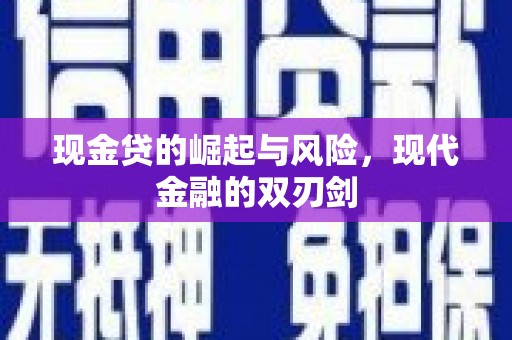 阳山现金贷的崛起与风险，现代金融的双刃剑
