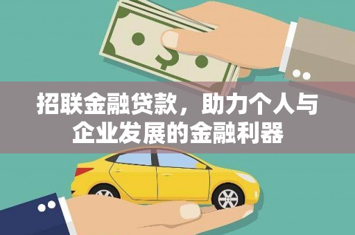阳山招联金融贷款，助力个人与企业发展的金融利器