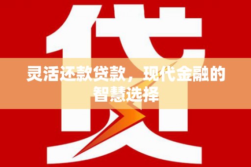 阳山灵活还款贷款，现代金融的智慧选择