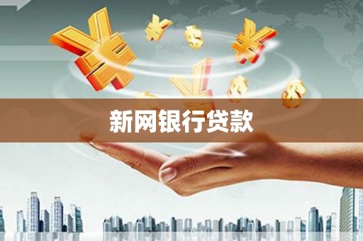 阳山新网银行贷款