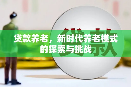 阳山贷款养老，新时代养老模式的探索与挑战