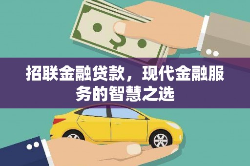 阳山招联金融贷款，现代金融服务的智慧之选
