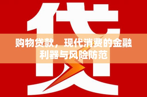 阳山购物贷款，现代消费的金融利器与风险防范