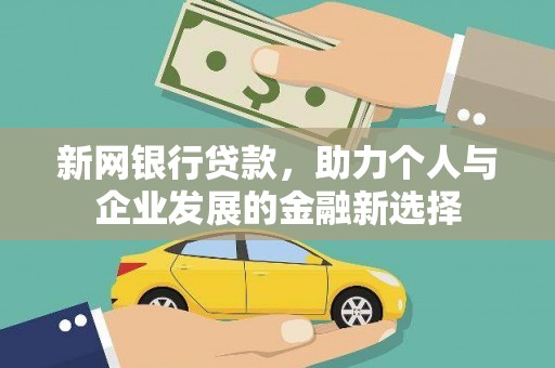 阳山新网银行贷款，助力个人与企业发展的金融新选择
