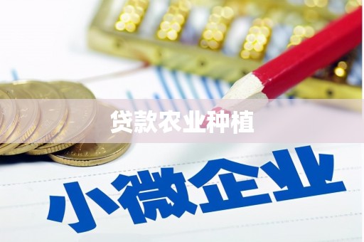 阳山贷款农业种植