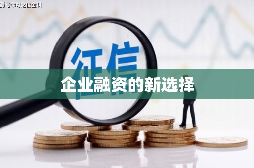 阳山企业融资的新选择