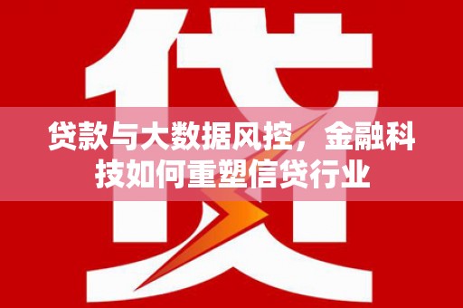 阳山贷款与大数据风控，金融科技如何重塑信贷行业
