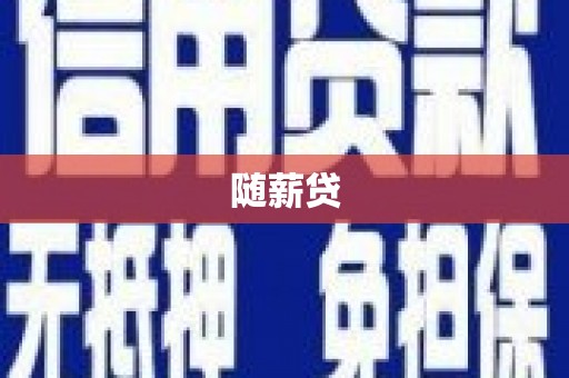 阳山随薪贷