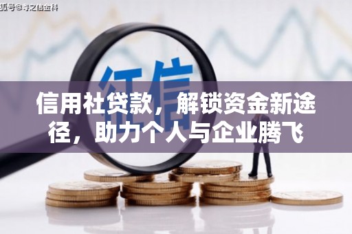阳山信用社贷款，解锁资金新途径，助力个人与企业腾飞