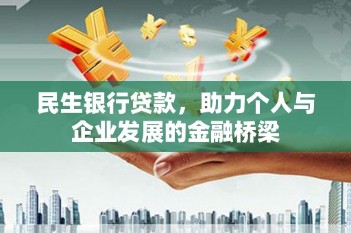 阳山民生银行贷款，助力个人与企业发展的金融桥梁