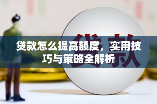 阳山贷款怎么提高额度，实用技巧与策略全解析