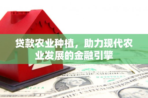 阳山贷款农业种植，助力现代农业发展的金融引擎
