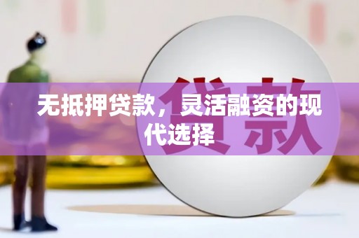 阳山无抵押贷款，灵活融资的现代选择