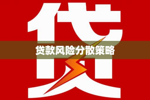 阳山贷款风险分散策略