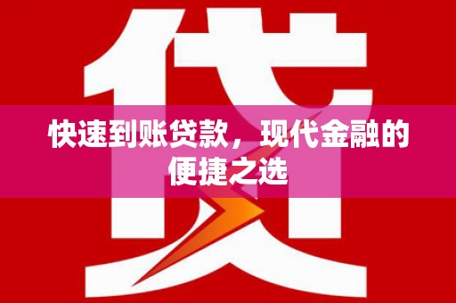 阳山快速到账贷款，现代金融的便捷之选