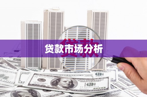 阳山贷款市场分析