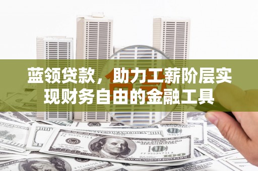 阳山蓝领贷款，助力工薪阶层实现财务自由的金融工具