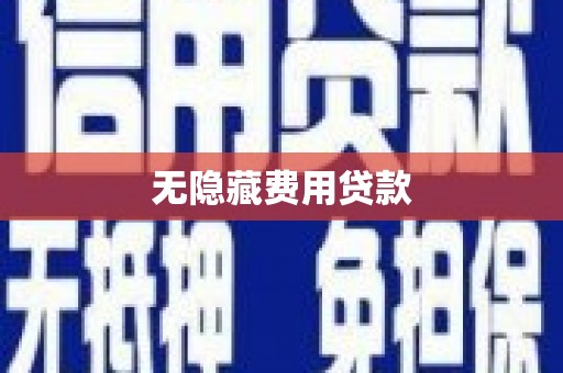 阳山无隐藏费用贷款