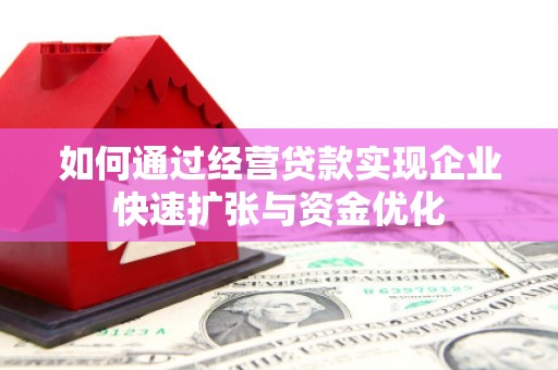 阳山如何通过经营贷款实现企业快速扩张与资金优化