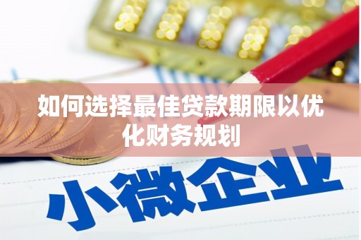 阳山如何选择最佳贷款期限以优化财务规划