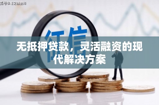阳山无抵押贷款，灵活融资的现代解决方案