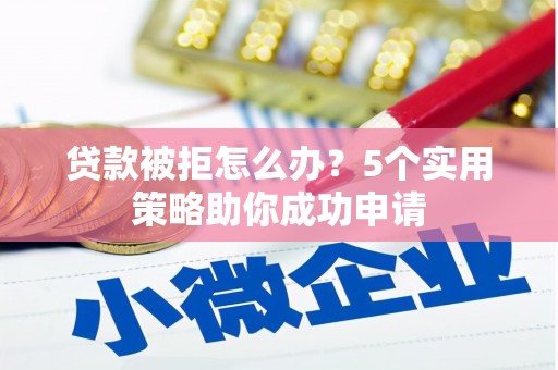 阳山贷款被拒怎么办？5个实用策略助你成功申请