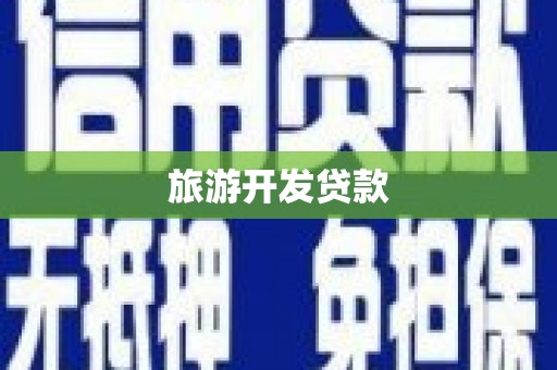 阳山旅游开发贷款