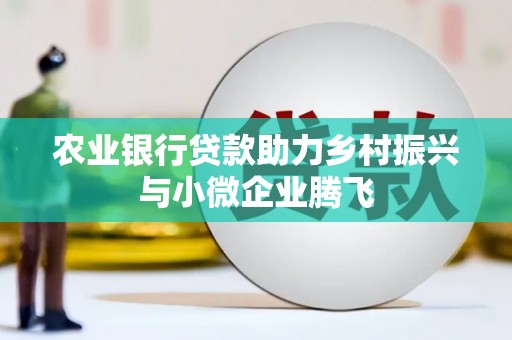 阳山农业银行贷款助力乡村振兴与小微企业腾飞