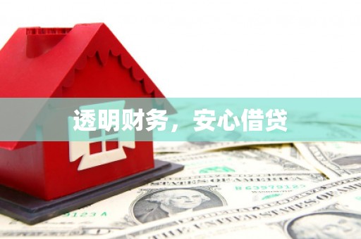 阳山透明财务，安心借贷