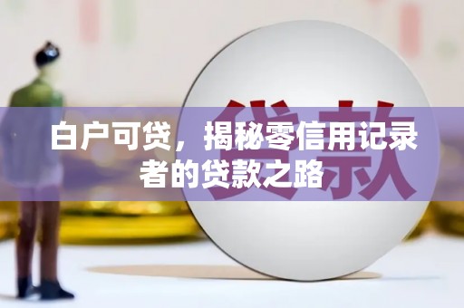阳山白户可贷，揭秘零信用记录者的贷款之路