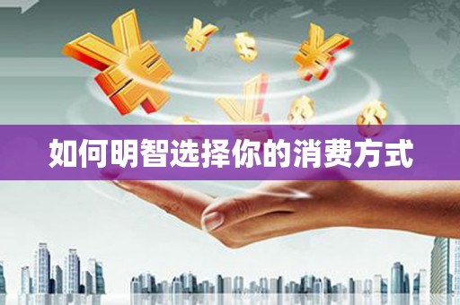 阳山如何明智选择你的消费方式