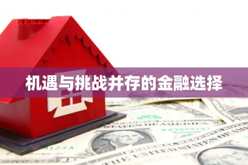 阳山机遇与挑战并存的金融选择