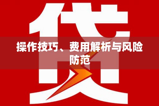 阳山操作技巧、费用解析与风险防范